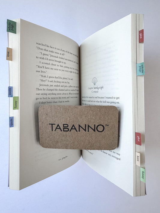 Tabanno™ Tabs for Fiction Readers