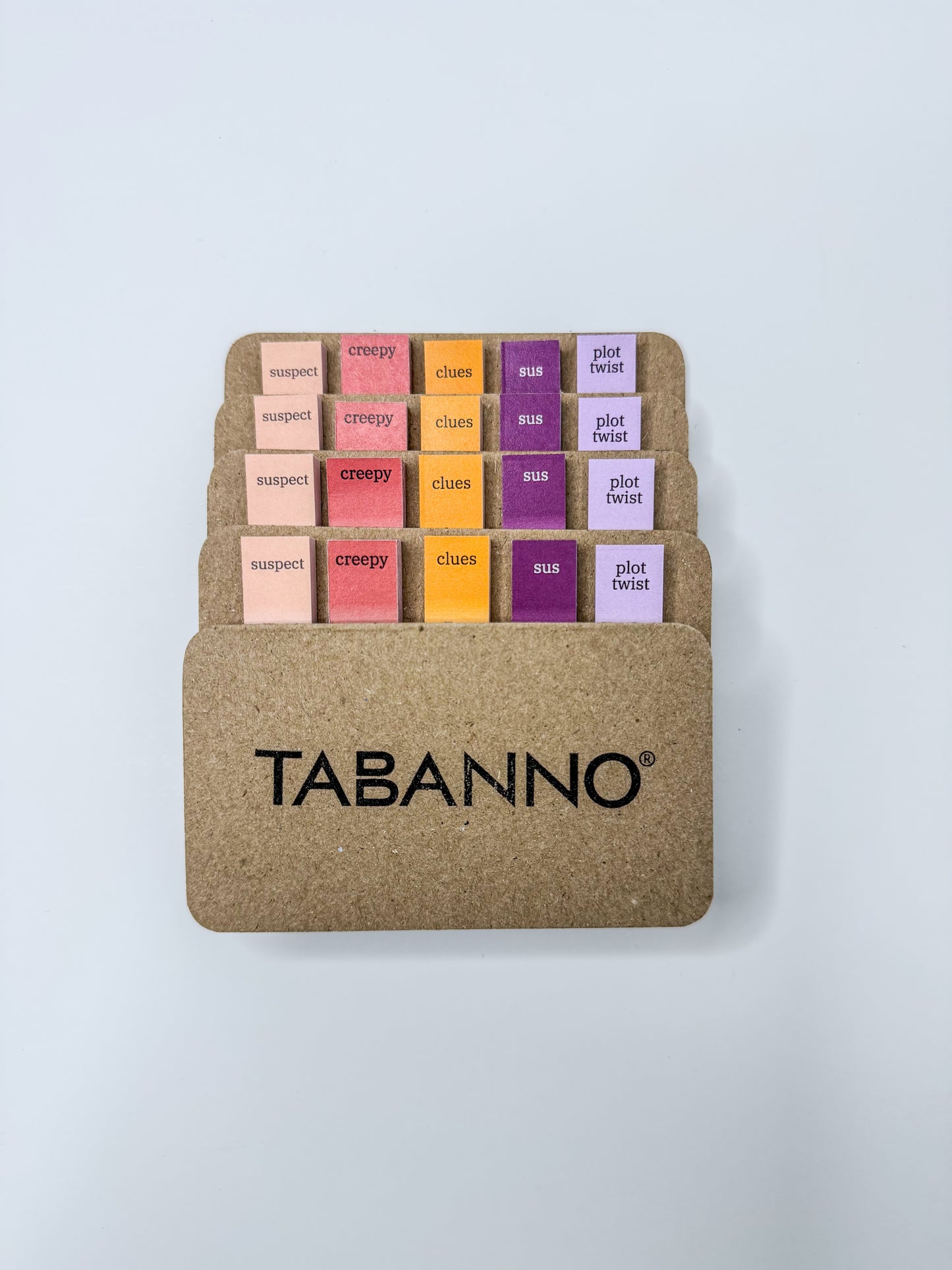 Tabanno® Tabs for Mystery Readers